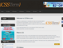 Tablet Screenshot of cssterm.com